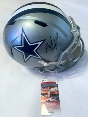 Michael Gallup Dallas Cowboys Signed Authentic Full Size Helmet Tristar -  Legends Fan Shop