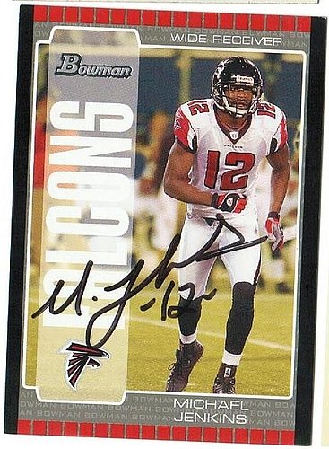 atlanta falcons autograph