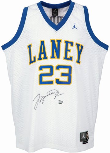 Michael Jordan Autographed Signed 1980 Laney High School Jersey UDA UDA COA