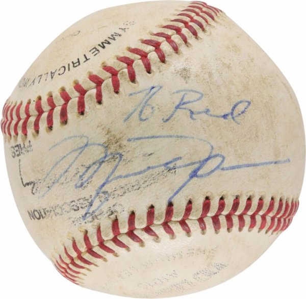 MICHAEL JORDAN Autographed Birmingham Barons #45 Baseball Jersey UDA LE  45/250