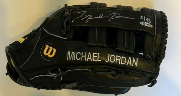 Michael Jordan Autographed Signed 1994 Wilson Game Model Baseball Glove UDA UDA COA
