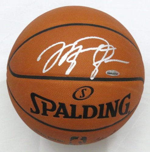 Michael Jordan Autographed Signed Chicago Bulls NBA Game Ball UDA UDA Authenticated Bam23797