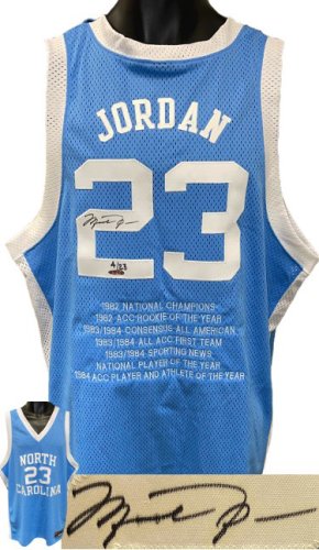 Michael Jordan Signed LE All-Star Jersey (UDA)