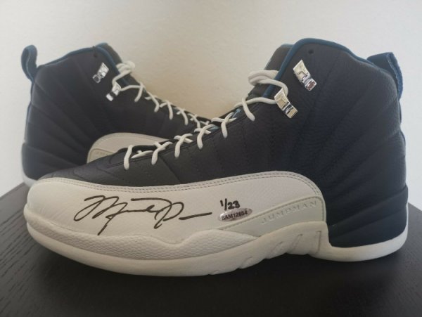 jordan autographed shoes