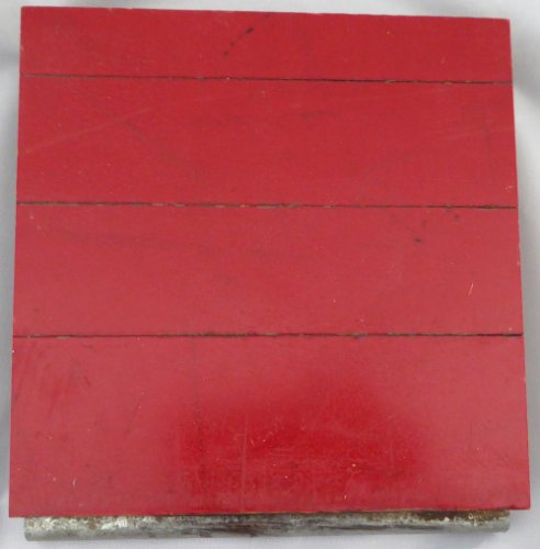 Michael Jordan Chicago Bulls Game Used 6X6 Red Hardwood Floor Piece