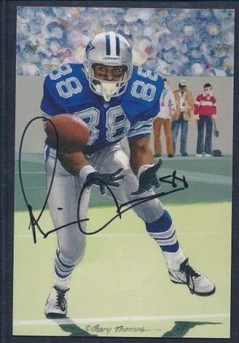 michael irvin signed football