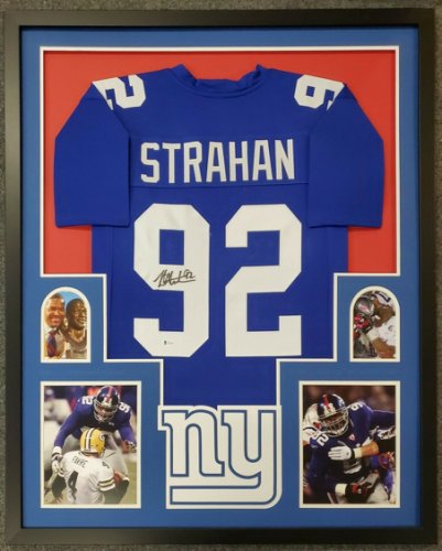 michael strahan autographed jersey