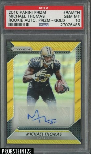 michael thomas autographed jersey