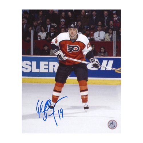 Mikael Renberg Autographed/Signed Jersey JSA COA Philadelphia