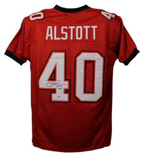 mike alstott signed jersey