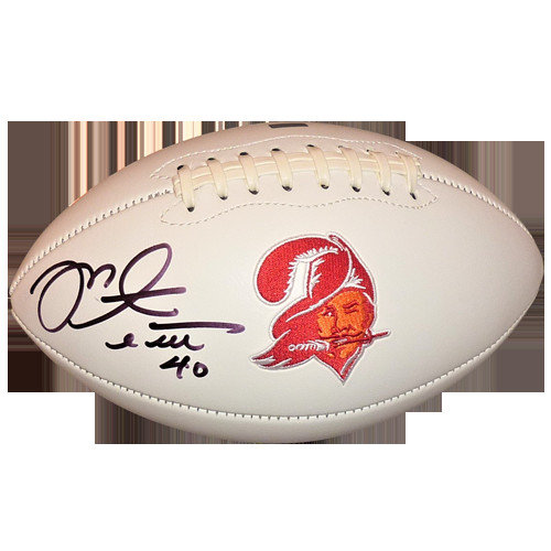 mike alstott signed jersey