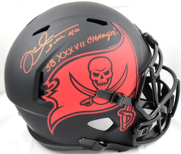 Shaquil Barrett Autographed Tampa Bay Buccaneers Speed Mini Football Helmet  - JSA COA