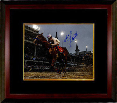 Mike E Smith Autographed Signed Memorabilia Justify 2018 144th Mike E Smith Autographed Signed