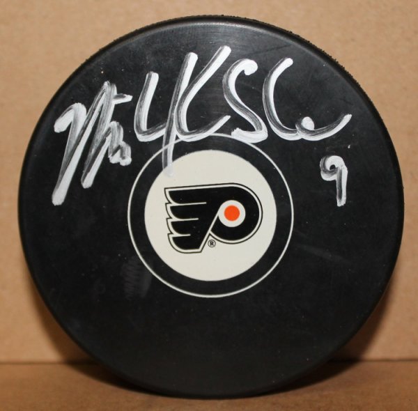 Mike Knuble Philadelphia Flyers Autographed Signed Puck