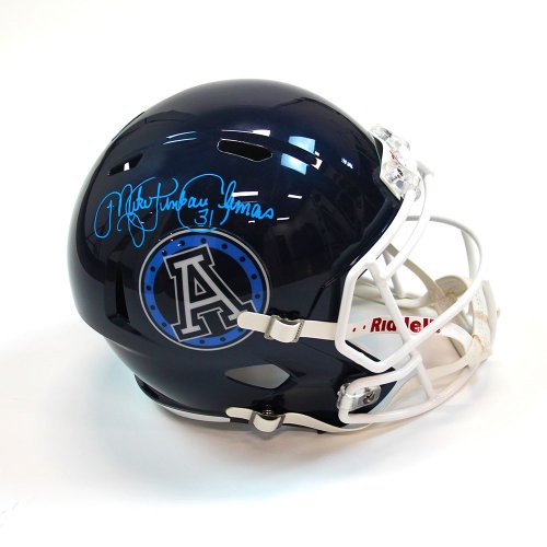 Mike Pinball Clemons Toronto Argonauts Autographed Signed Full Size Replica CFL Helmet