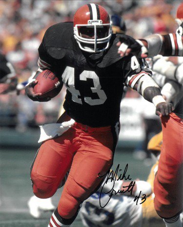 Mike Pruitt Autographed Signed Cleveland Browns 8x10 Photo #43