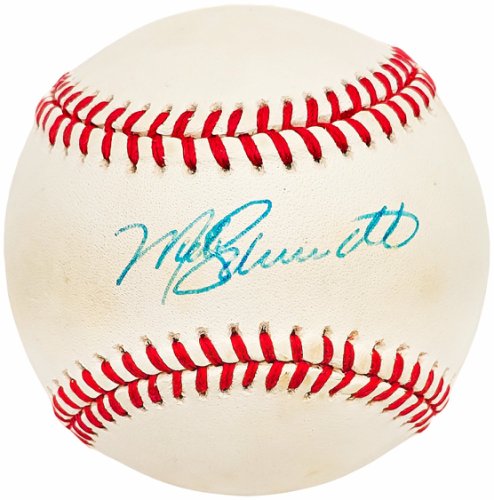  Mike Schmidt Autographed Phillies White Mitchell