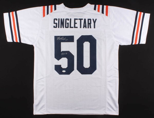 mike singletary autographed jersey