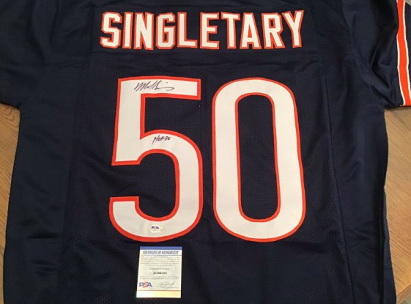 mike singletary jersey