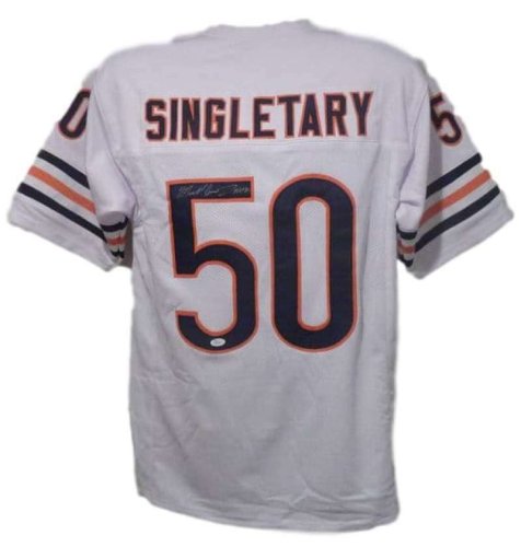 mike singletary signed jersey