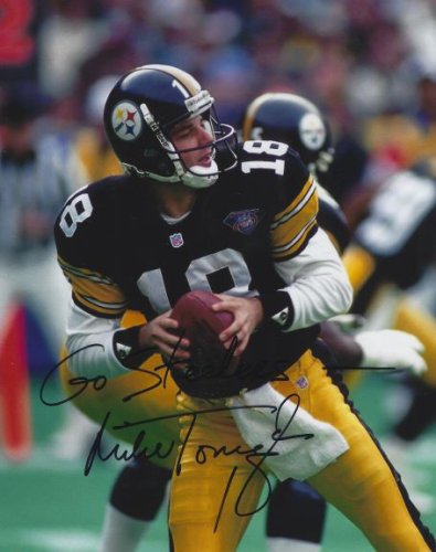 Mike Tomczak Signed Black Steelers Jersey W/CSAC COA - Chicagoland Sports  Appearance Connection