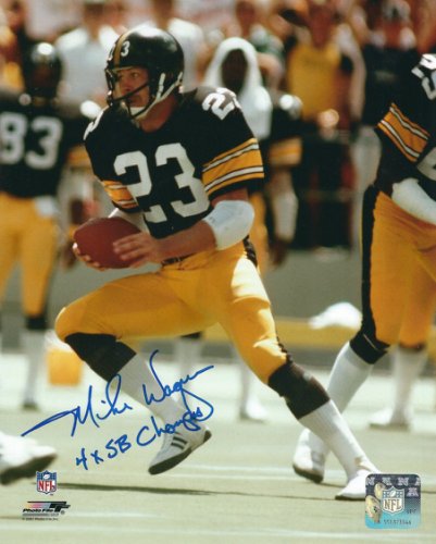 Mike Wagner Autographed Memorabilia  Signed Photo, Jersey, Collectibles &  Merchandise