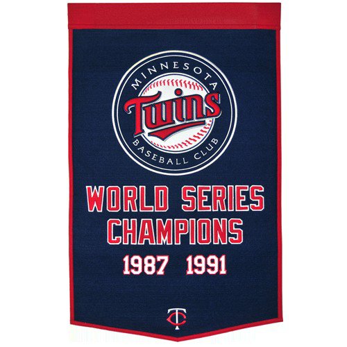Minnesota Twins World Series Championship Dynasty Banner