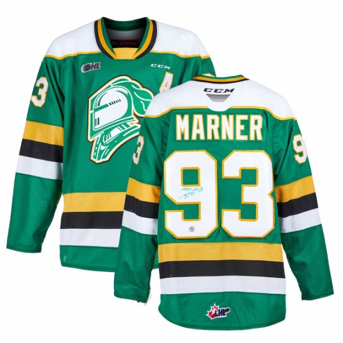 Mitch Marner London Knights Autographed Signed CHL CCM Jersey