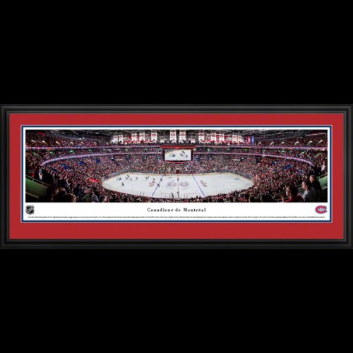 Montreal Canadiens Deluxe Framed Stadium Panoramic - Centre Bell