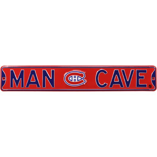 Montreal Canadiens Man Cave Authentic Street Sign