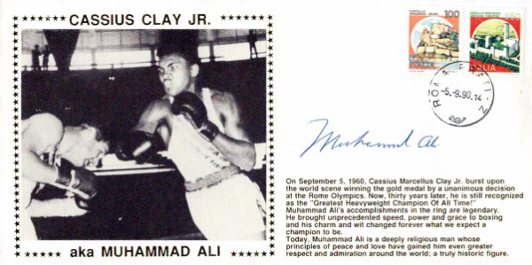 Muhammad Ali Autographed Signed First Day Cover - PSA/DNA Certified