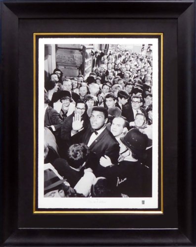 Muhammad Ali Autographed Signed Framed 35x45 Photo 1966 One In A Million #/275 Beckett BAS #A53348