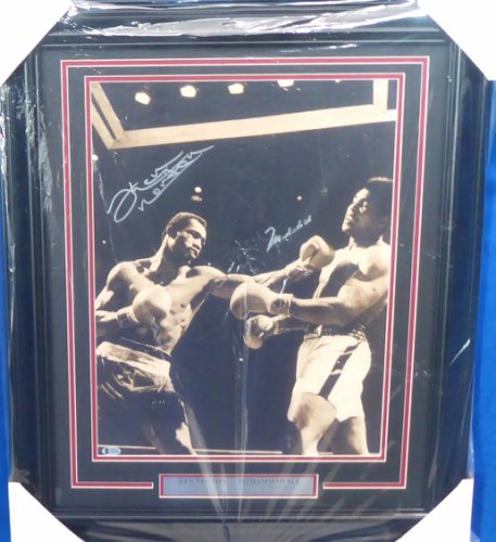 Muhammad Ali Autographed Signed & Ken Norton Framed 16X20 Photo Beckett Beckett