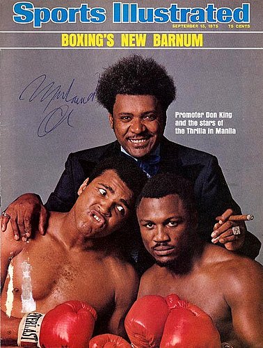 Muhammad Ali Autographed Signed Magazine Cover - JSA Authentication