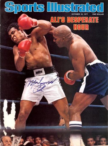 Muhammad Ali Autographed Signed Magazine Cover - JSA Authentication