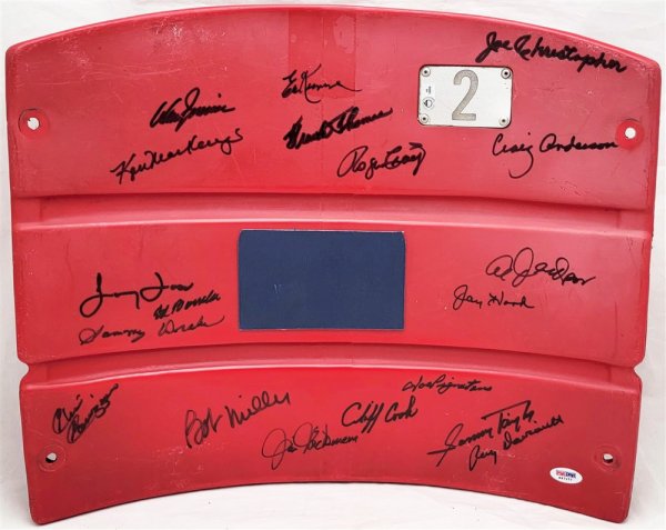 1955 Brooklyn Dodgers Clem Labine/Johnny Podres/Roger Craig Signed 16x20  JSA Authenticated
