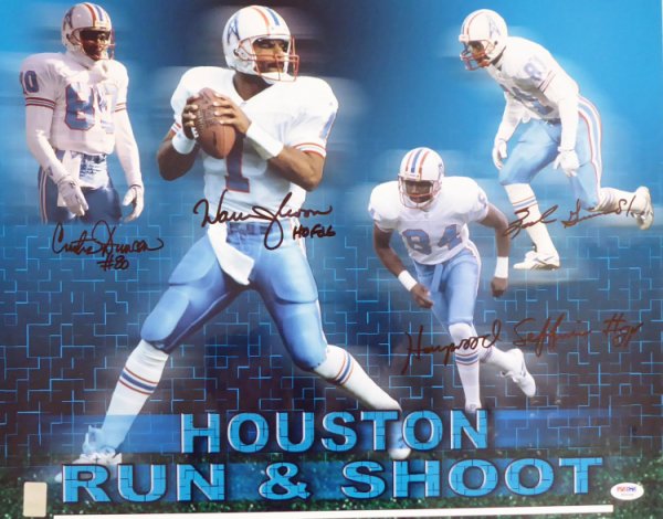 Lids Warren Moon Houston Oilers Fanatics Authentic Autographed 8