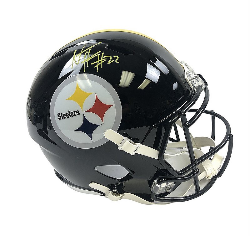 Najee Harris Signed Pittsburgh Steelers Speed Flex Authentic Lunar NFL  Helmet – Radtke Sports