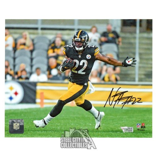 Najee Harris Autographed Signed Pittsburgh 8X10 Photo - Fanatics (Running)