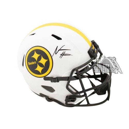 Najee Harris Autographed Signed Steelers Lunar Eclipse Replica F/S Helmet Fanatics