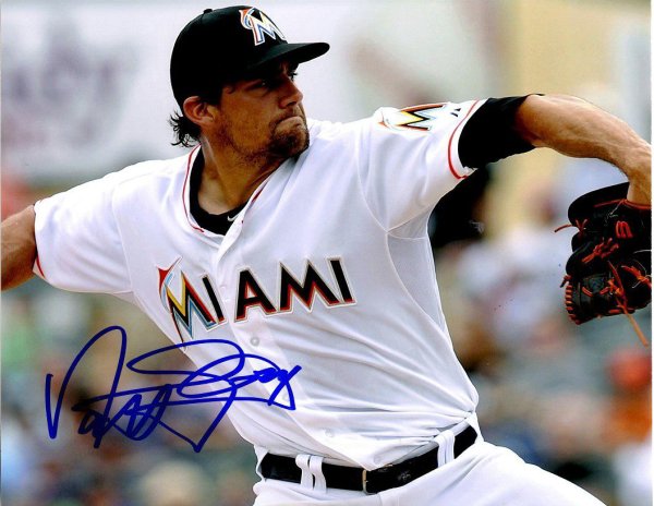 Trever Hoffman Autographed Signed 8X10 Florida Marlins Photo - Autographs