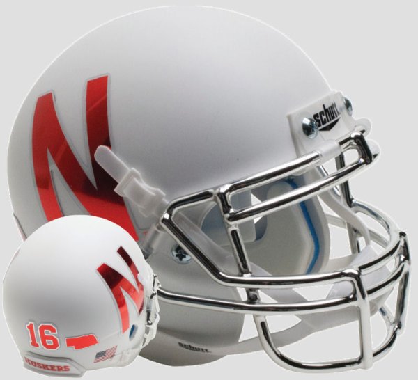 Nebraska Cornhuskers Authentic College Xp Football Helmet Schutt