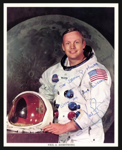 Neil Armstrong Autographed Signed 8X10 Photo Apollo 11 To The Irving Miller Family Beckett Beckett
