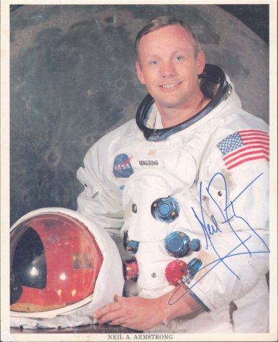 Neil Armstrong Autographed Signed Apollo 11 Authentic 8X10 Photo JSA