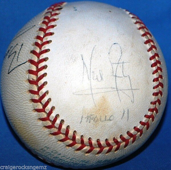 Neil Armstrong Autographed Signed Buzz Aldrin Mike Collins Apollo 11 Crew Baseball JSA