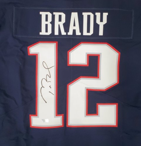 Tom Brady | Autographed Football Memorabilia & NFL Merchandise