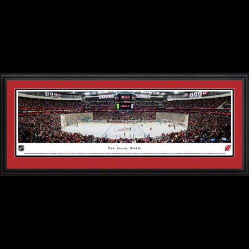 New Jersey Devils Deluxe Framed Stadium Panoramic - Prudential Center