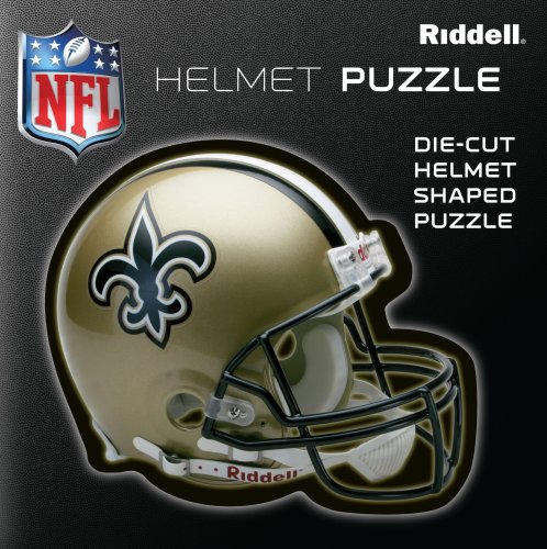 New Orleans Saints Helmet Puzzle 100 Pieces Riddell SALE