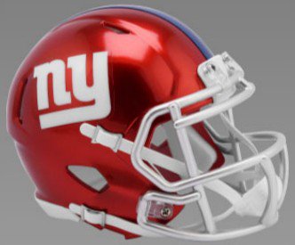 NFL New York Giants Mini Helmet