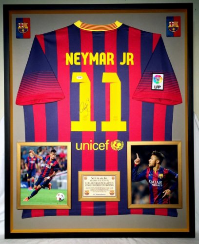 neymar autographed jersey
